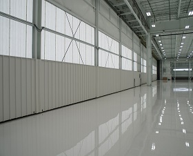 Hangar - Interior Polycarbonate Window Openings Interior Polycarbonate Window Openings