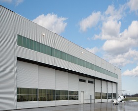 Hangar - Exterior Glass Window Openings Exterior Glass Window Openings